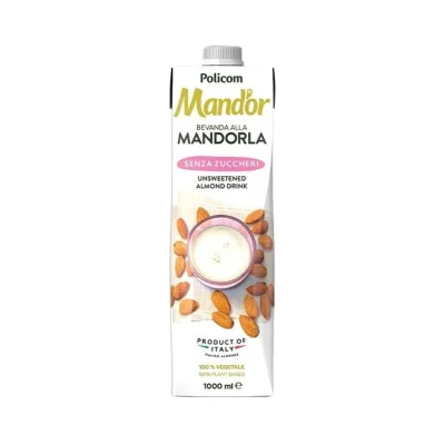 POLICOM Mand'or Almond drink 1L - Unsweetened