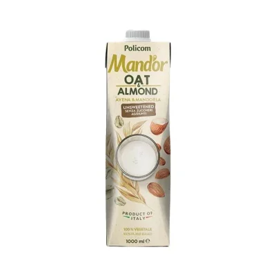 POLICOM Mand'or Oat & Almond drink 1L - Unsweetened
