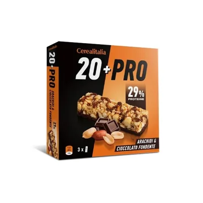 Cerealitalia Bars 20 Pro 114gr Extra Dark (3 pcs)