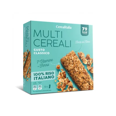 Cerealitalia Bars Multigrain Classic 126gr (6 pcs)