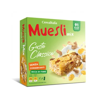 Cerealitalia Bars Muesli 150g Cocco & Dark (6 pcs)