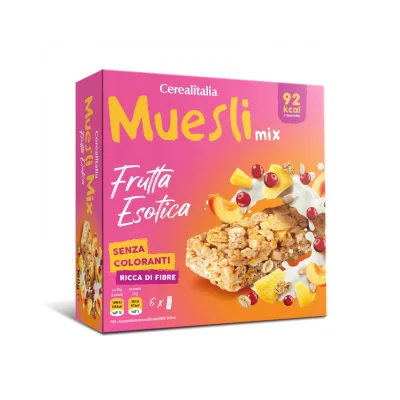 Cerealitalia Bars Muesli 150g Exotic (6 pcs)