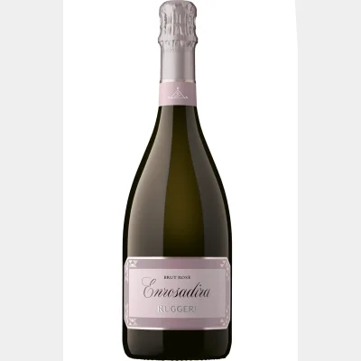 Ruggeri Enrosadira (6g/l) - Rose di Pinot Prosecco Valdobbiadene DOCG Brut 75cl