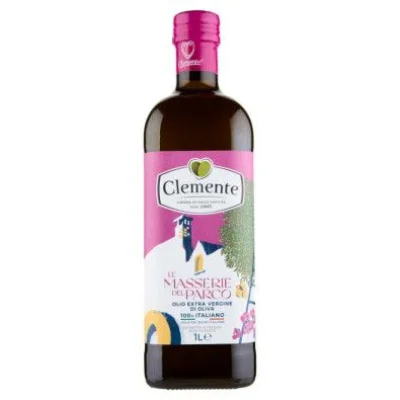 Clemente Olio Extra Vergine D'Oliva 100% Italiano Lt.1
