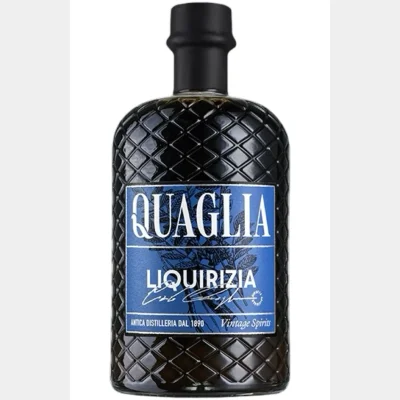 Quaglia - Liquorice Liqueur (Liquirizia) 25% 70cl
