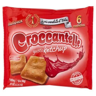 Eurosnack Croccantelle Ketchup Multipack Gr.180