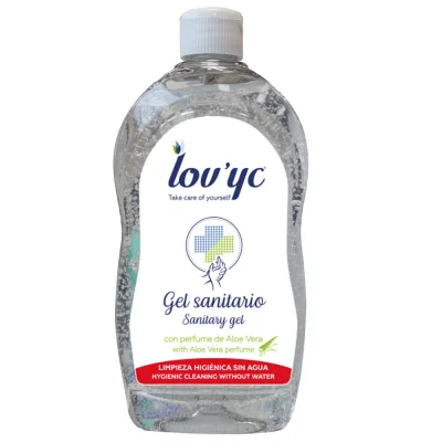 Lov'yc sanitary gel 500 ml. Aloe Vera.