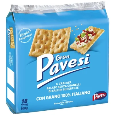 Granpavesi Cracker Unsalted 560g