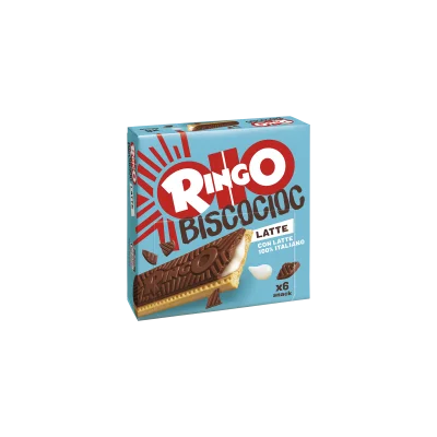Ringo Bisco Choc 162gr Latte