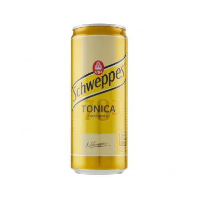 Schweppes Can Sleek 0,33 LT Tonic Water