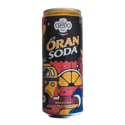 Oran Soda Aranciata Italiana Can 0.33L