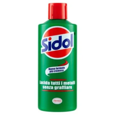 Sidol Pulitore per Metalli in Crema Ml.150