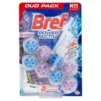 Bref WC Power Active Lavender 2x50g