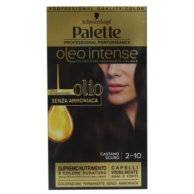 Palette Oleo hair dye. Nº 2-10 Castaño oscuro.