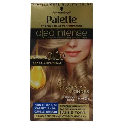 Palette Oleo hair dye. Nº 8-05 Beige blonde.