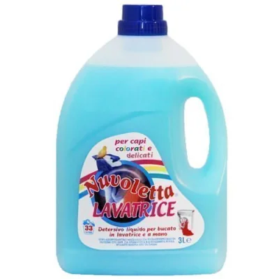 NUVOLETTA LIQUID LAUNDRY DETERGENT 3lt BLUE / COLORATI