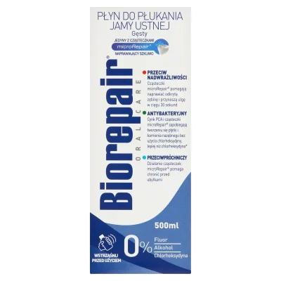 Biorepair Mouthwash Antibacterial 500ml