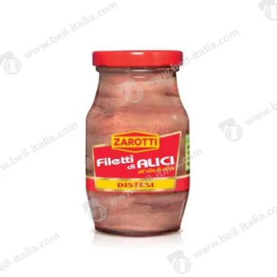 Zarotti Filetti Alici Olio D'Oliva Gr.60