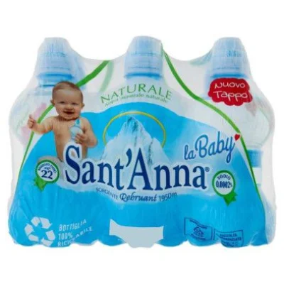 Sant'Anna Acqua Naturale Baby Cl.25