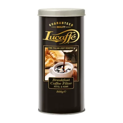 LUCAFFE 500G BREAKFAST COFFEE - GROUND TIN /6
