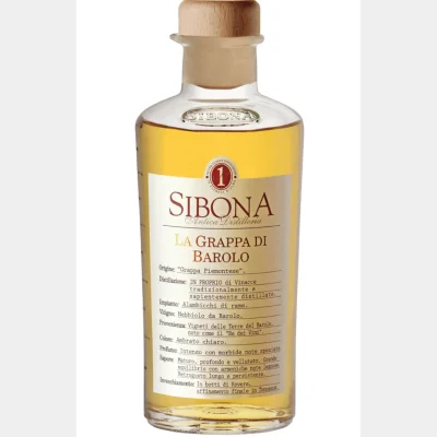 Sibona Grappa Di Barolo 40% 50cl