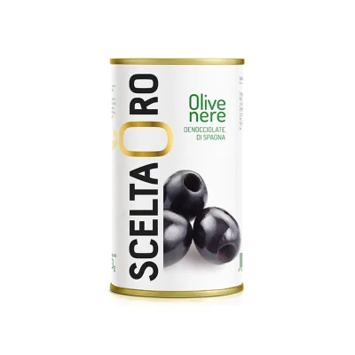 Sama Gold Choice Black Olives 350gr Pitted