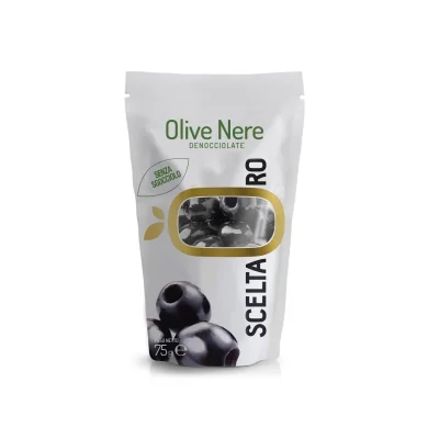 Sama Gold Choice Black Olives 75gr Pitted