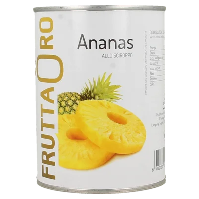 frutta oro ananas sciroppate gr.565