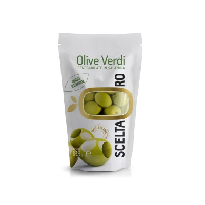 Sama Gold Choice Green Olives 185gr Doypack