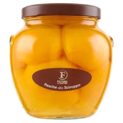Fattoria Dei Sapori Pesche Sciroppate Vaso Orcio Kg.1,7