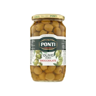 Ponti Olives Pitted 670g in Brine