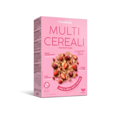 Cerealitalia Multigrain Red Fruits 300gr