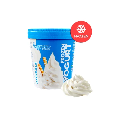 Yogurteria Frozen 250gr Lactose Free Plain Yogurt