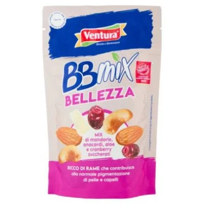 Ventura Bbmix Bellezza Aloe, Mandorle e Anacardi Gr.150
