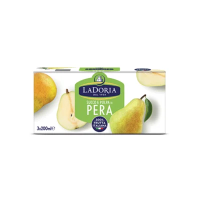 La Doria Juice 3x200ml Pear