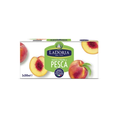 La Doria Juice 3x200ml Peach