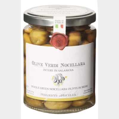 Frantoi Cutrera - Green Olives in Extra Virgin Olive Oil PGI 190G