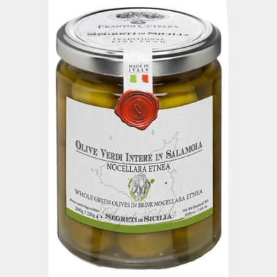 Frantoi Cutrera - Crushed Nocellara Etnea Green Olives in Brine 220G