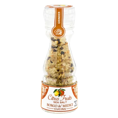 Borgo de' Medici - Citrus Fruits Sea Salt With Mini Grinder 94g - AS03675