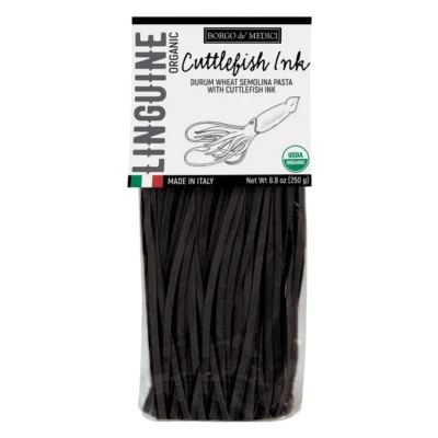 Borgo de' Medici - Organic Flavored Linguine Black Squid Ink 250g - AS03656