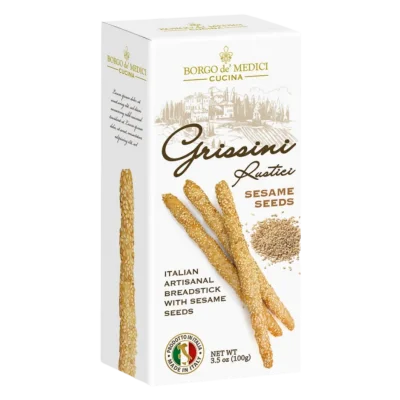 Borgo de' Medici - Grissini Rustici with Sesame Seeds 100g - AS03970