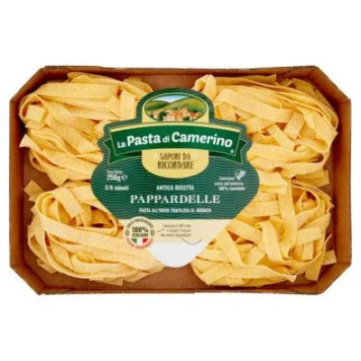 La Pasta di Camerino Pappardelle all’Uovo Trafilata al Bronzo Gr.250
