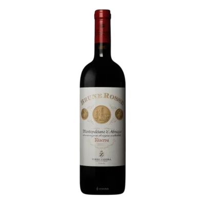 Torre Zambra 'Brune Rosse' - Riserva Montepulciano d'Abruzzo DOC 2015 75cl