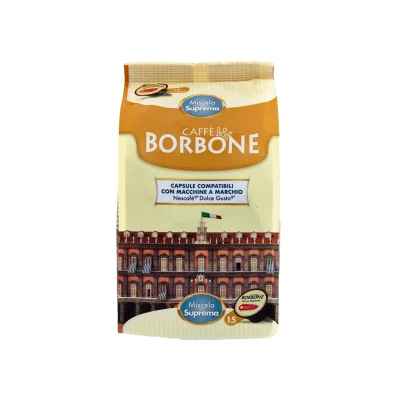 Borbone Coffee 15 Caps *Dolce Gusto Suprema