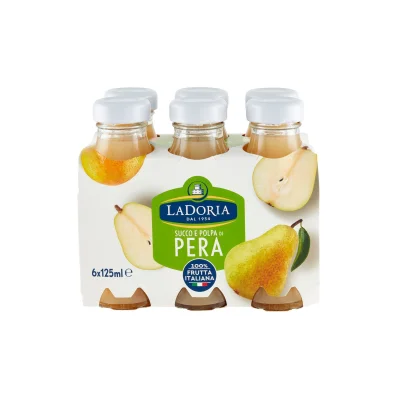 La Doria Juice 6x125ml Pear