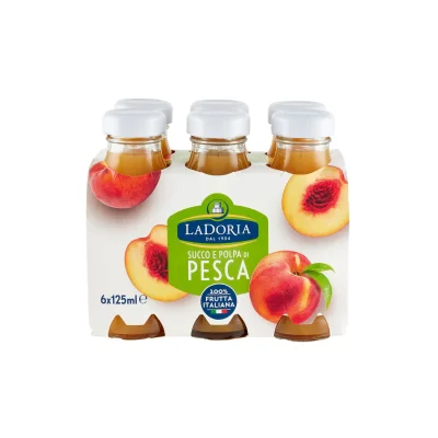 La Doria Juice 6x125ml Peach
