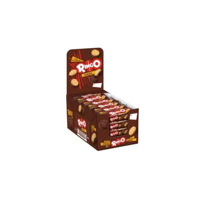 Ringo Biscuits 55gr x24 pcs Cacao