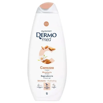 DERMOMED SHOWER GEL 750ml CAREZZA ALMOND