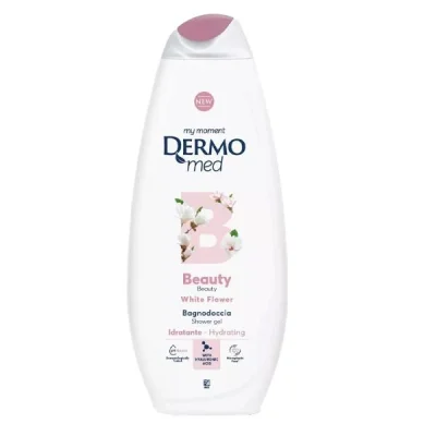 DERMOMED SHOWER GEL 750ml BEAUTY WHITE FLOWER