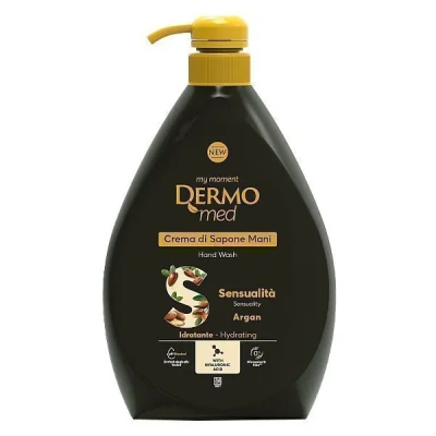 DERMOMED LIQUID HAND SOAP 1lt ARGAN OIL SENSUALITA